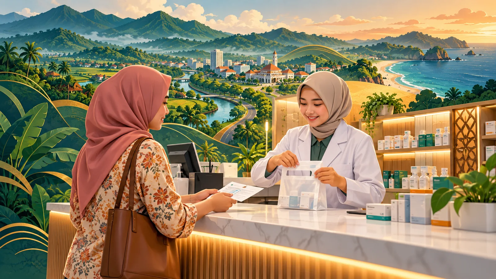 Cara mengambil obat Program Rujuk Balik di apotek dengan checklist proses