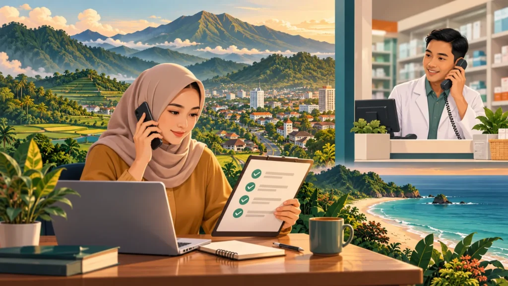 Ilustrasi verifikasi informasi Apotek BPJS Jember melalui kanal yang tepat
